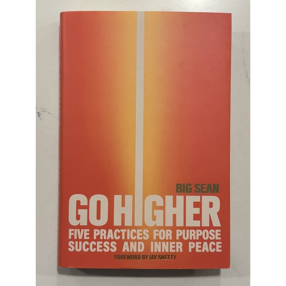 SIGNED Go Higher by Big Sean, Autographed, new, platinum artist, Finally Famous